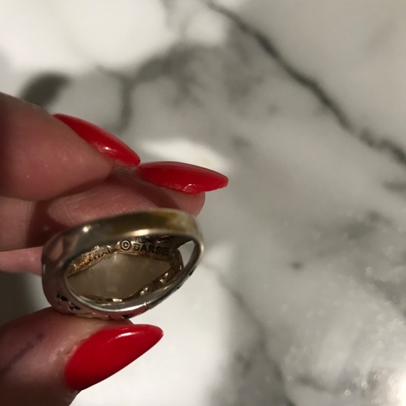 Barse Silver Plated Mother of Pearl Ring - Picture 5 of 5